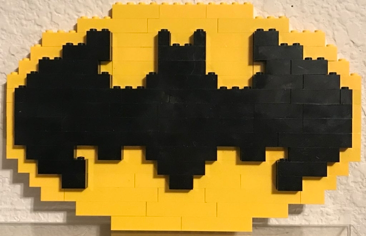 Batman Symbol (Glued)