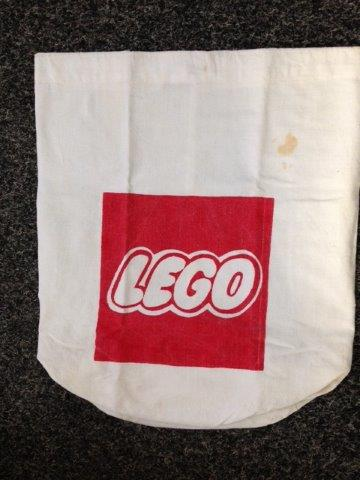 Drawstring Brick Bag, Lego Logo Pattern