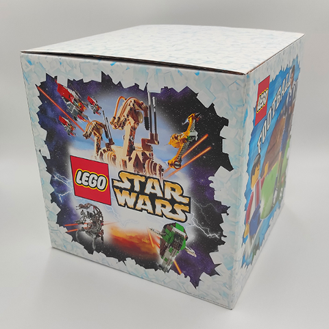 Display Carton Cube, Multiple Themes: Star Wars, Soccer, Technic Create 'N Race and Action Wheelers