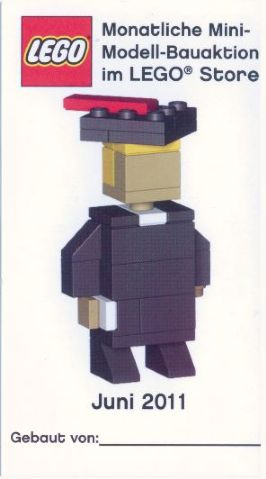 Mini-Modell des Monats-Karte - 2011 06 Juni, Student