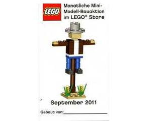 Mini-Modell des Monats-Karte - 2011 09 September, Vogelscheuche