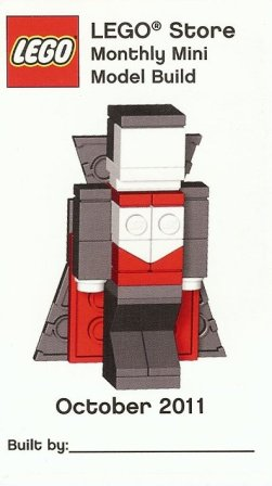 Monthly Mini Model Build Card - 2011 10 October, Vampire
