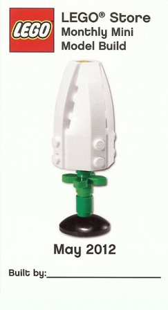 Monthly Mini Model Build Card - 2012 05 May, Tulip