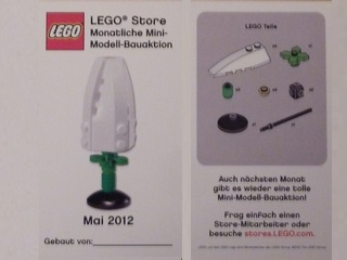 Mini-Modell des Monats-Karte - 2012 05 Mai, Tulpe