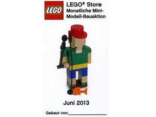 Mini-Modell des Monats-Karte - 2013 06 Juni, Angler