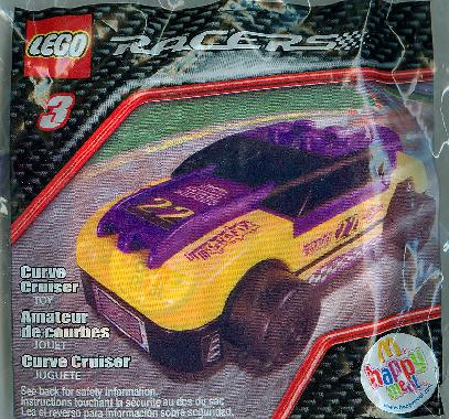 McDonald's Racers Car 3 - Curve Cruiser (US)