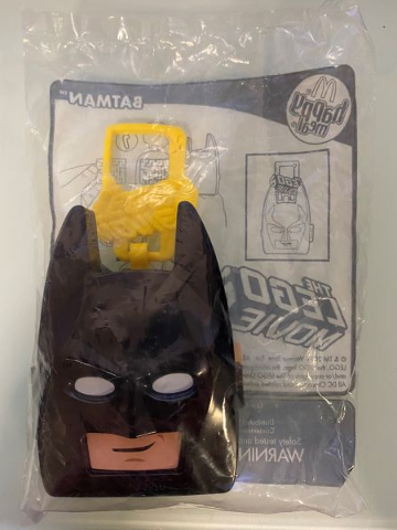 The LEGO Movie 2 Batman Happy Meal Toy