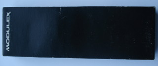 Modulex Storage Box Black 2 x 6 (Empty)