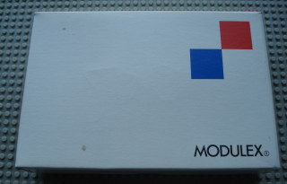 Modulex Storage Box White 2 x 3