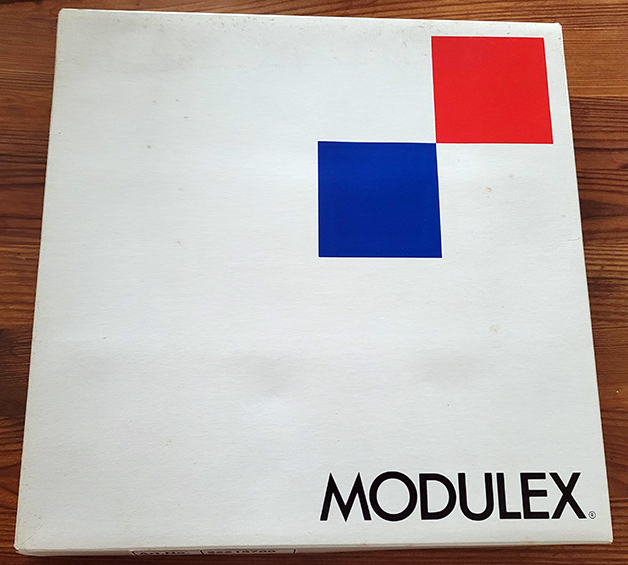 Modulex Storage Box White 3 x 3