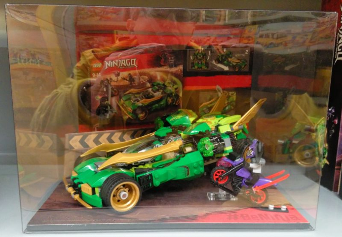 Display Assembled Set, NINJAGO Set 70641 in Plastic Case