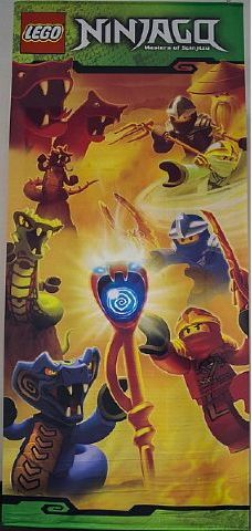 Display Flag Cloth, NINJAGO Masters of Spinjitzu