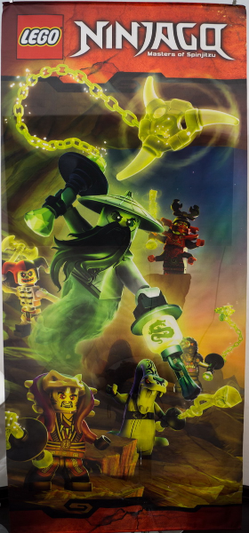 Display Flag Cloth, NINJAGO Master Yang