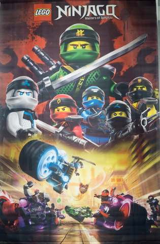 Display Flag Cloth, NINJAGO Sons of Garmadon