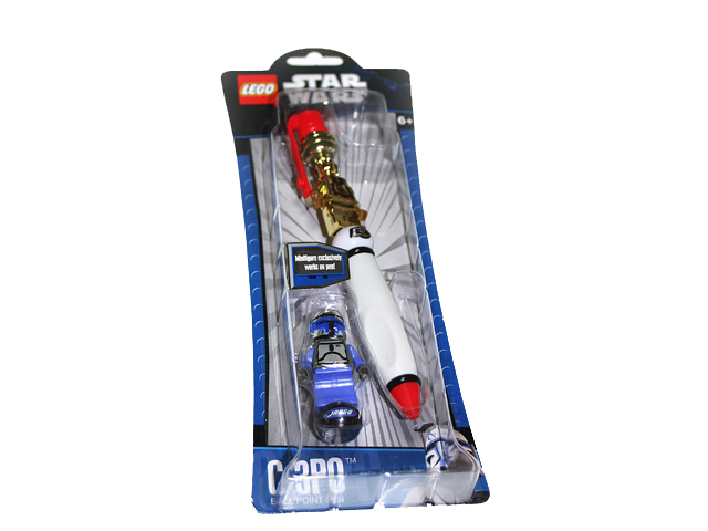 SW C-3PO Pen - Clone Wars with Jango Fett Figure