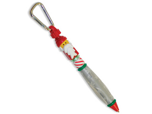 Santa Carabiner Pen
