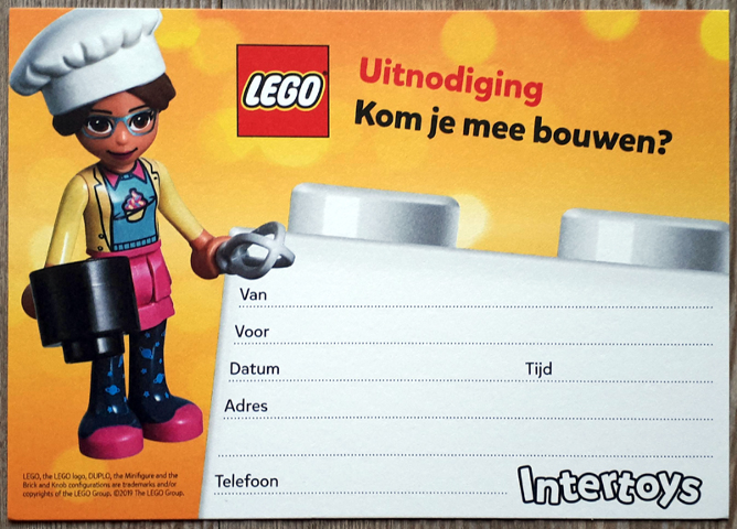 Party Invitation, Friends Olivia Mini Doll