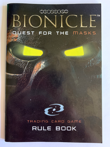 BIONICLE Quest for the Masks: Trading Card Game - Rule Book