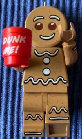 Christmas Tree Ornament, Hallmark LEGO Gingerbread Man