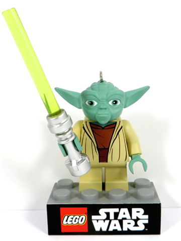 Christmas Tree Ornament, Hallmark LEGO Star Wars Yoda
