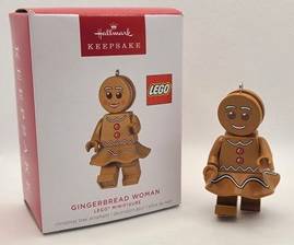 Christmas Tree Ornament, Hallmark LEGO Gingerbread Woman