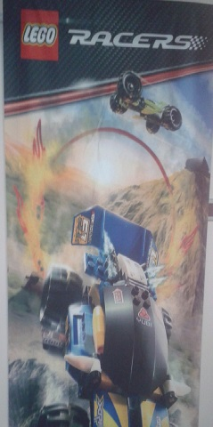 Display Flag Cloth, Racers 2008 (shows 8494 and 8492)