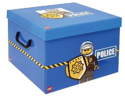 Storage Box XXL Police Blue 33 x 33.5 x 25.5