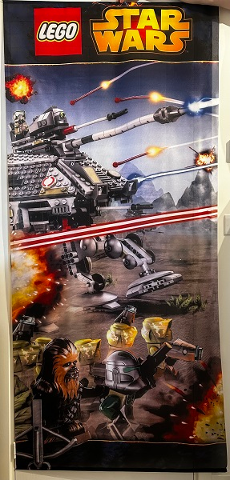 Display Flag Cloth, Star Wars AT-AP