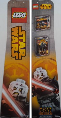Display Flag Plastic, Star Wars Rebels The Inquisitor