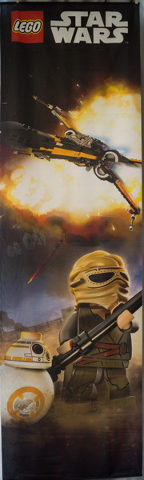 Display Flag Cloth, Star Wars Poe's X-wing Fighter, narrow