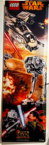 Display Flag Cloth, Star Wars Wookiee Gunship