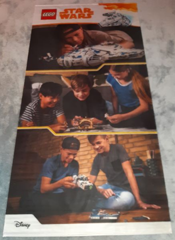 Display Flag Cloth, Star Wars, Double-Sided