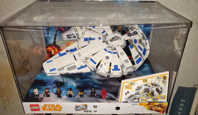 Display Assembled Set, Star Wars Set 75212 in Plastic Case