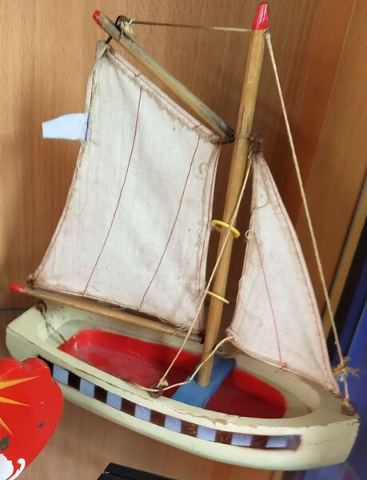 Wooden Sailboat