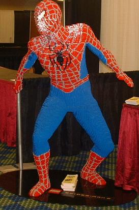Spider-Man, Life-Size (Glued)