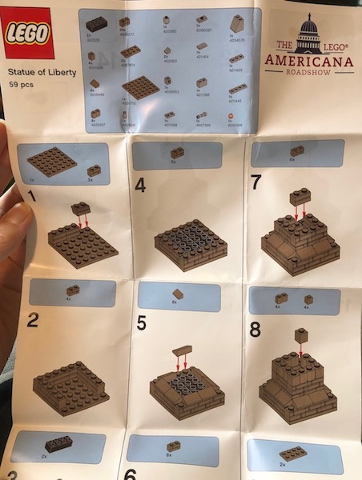 The LEGO Americana Roadshow: Statue of Liberty