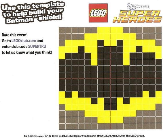 Toys "R" Us Exclusive Build Instructions: Batman Shield