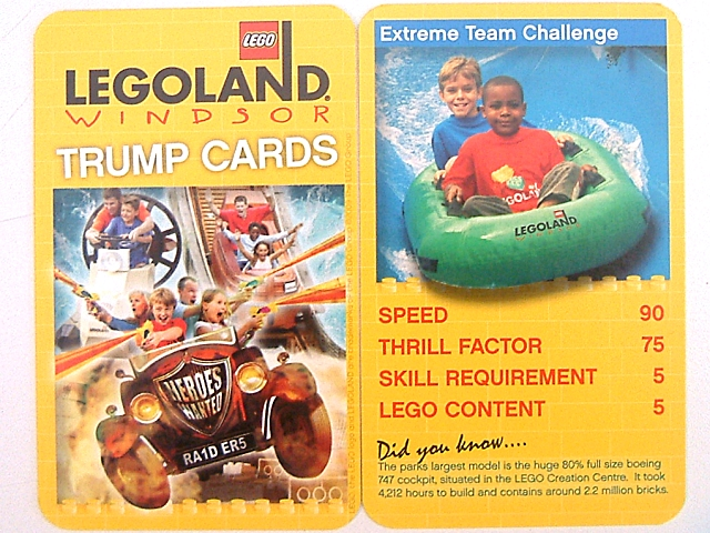 LEGOLAND Windsor Trump Card, Extreme Team Challenge