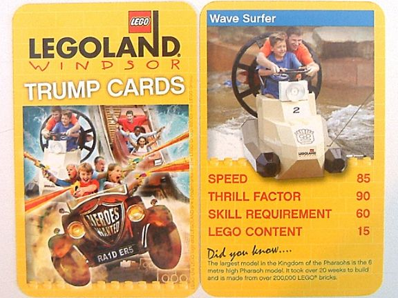 LEGOLAND Windsor Trump Card, Wave Surfer