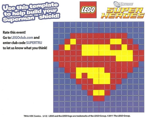 Toys "R" Us Exclusive Build Instructions: Superman Shield
