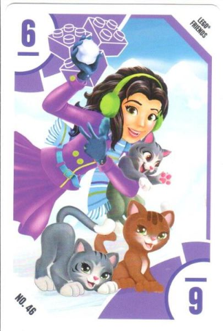 Toys "R" Us Trading Card Various Themes - No. 46 - Friends - 6 Katzen / Cats