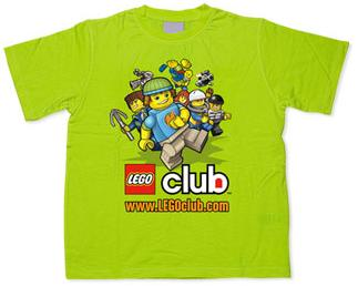 T-Shirt, LEGO Club Lime