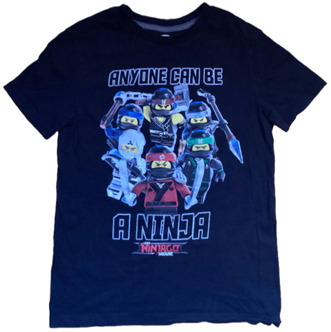 T-Shirt, The LEGO NINJAGO Movie Jay, Cole, Nya, Zane, Kai and Lloyd, Anyone Can Be a Ninja