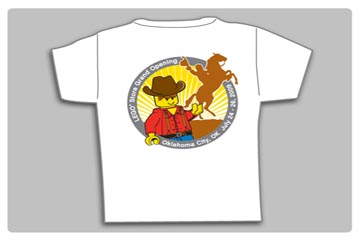 T-Shirt, Lego Store Grand Opening Limited Edition, Oklahoma City, OK