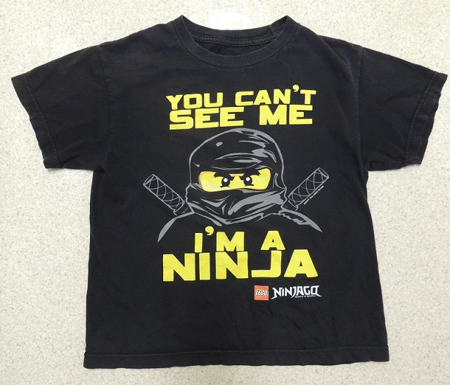 T-Shirt, Kids 'YOU CAN'T SEE ME I'M A NINJA'