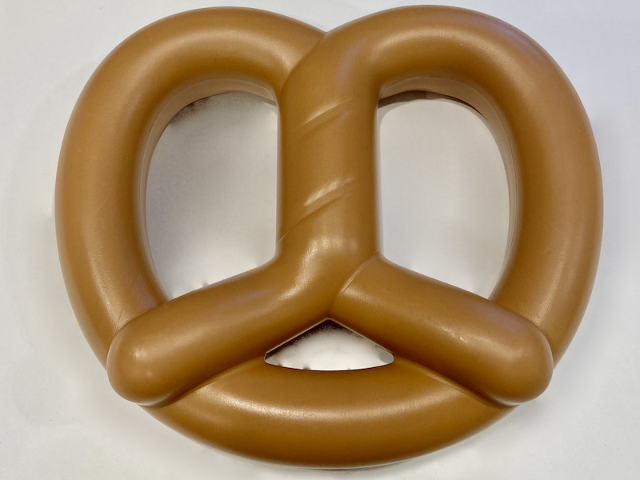 Upscaled Pretzel, Blow Molded