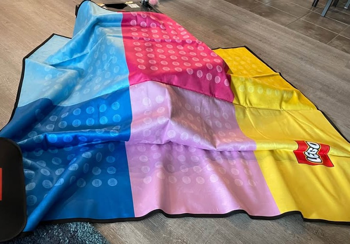 Playmat, Squares with Travel Case