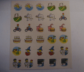 Sticker Sheet, Time Teacher Activity Book