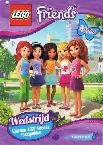 Competition Form for Winning Friends Set (Dutch) with Sticker Sheet