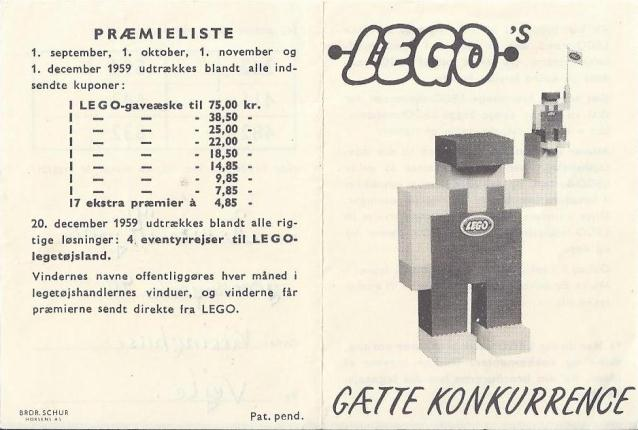 Competition Form, 1959 Danish
